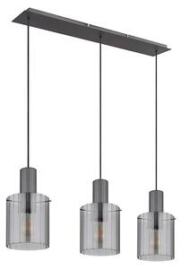 Globo Viseća svjetiljka Tulivar (40 W, D x Š x V: 980 x 180 x 1.200 mm, Siva)