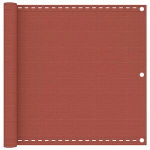 Balkonski zastor terakota 90 x 600 cm HDPE - Terakota 90 x 600 cm 1 Terakota