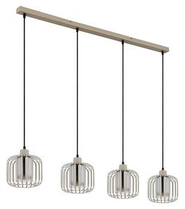 Globo Viseća svjetiljka Alfred (Ø x V: 18 cm x 120 mm, 40 W, E27, Bež)