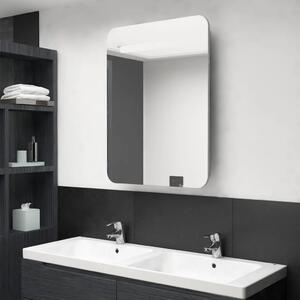 LED kupaonski ormarić s ogledalom boja betona 60 x 11 x 80 cm - Beton siva 1