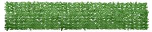 Balkonski zastor sa zelenim lišćem 400 x 75 cm - Zelena 400 x 75 cm 1 s breskvinim listovima