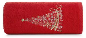 Kolekcija crvenih božićnih pamučnih ručnika Šírka: 50 cm | Dĺžka: 90 cm