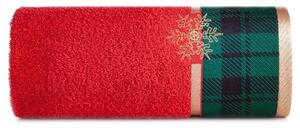 Pamučni božićni ručnik s jacquard rubom Širina: 70 cm | Duljina: 140 cm