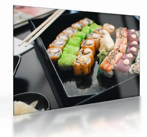 Staklena slika - Sushi (70x50 cm)