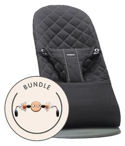 BABYBJORN ljuljačka Bliss Woven + Googly eyes black&white black&white