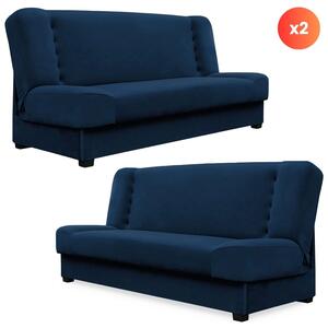 Set od 2 komada sofa Panino (tamnoplava)