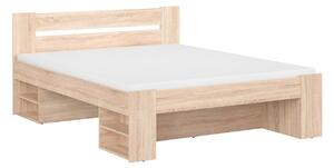 Zondo.hr Bračni krevet 160 cm Nepo Plus 14 (hrast sonoma) (bez podnice) . Akcija -11%. 1098330