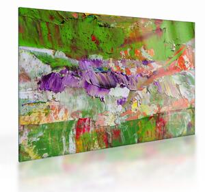 Staklena slika apstrakcije - slikanje (70x50 cm)