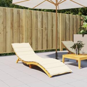 Jastuk za ležaljku krem 200 x 70 x 3 cm od tkanine Oxford - Krema 200 x 70 x 3 cm 1 Krema