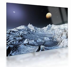 Staklena slika svemira (70x50 cm)