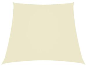 Jedro za zaštitu od sunca od tkanine Oxford trapezno 2/4 x 3 m krem - Krema 2/4 x 3 m 1 Krema