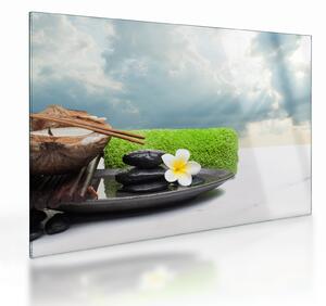 Staklena slika - Spa i Relaks (70x50 cm)