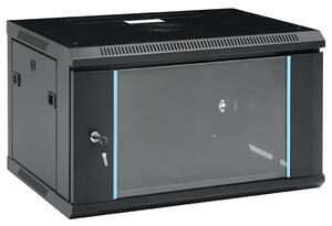 Zidni komunikacijski ormar 6U 19 IP20 600 x 450 x 350 mm - Crna 600 x 450 x 350 mm Crna 600 x 450 x 350 mm