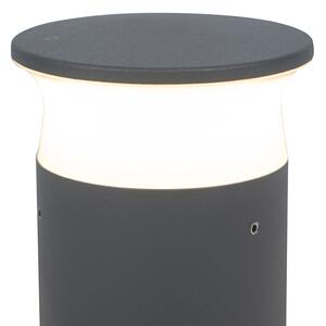 Moderna vanjska svjetiljka tamno siva uklj. LED - Bar