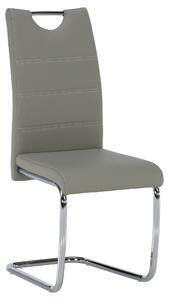 Zondo.hr Blagovaonska stolica Abalia New (svjetlosiva + krom) . 808097