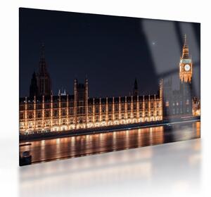 Staklena slika Big Bena u Londonu (70x50 cm)