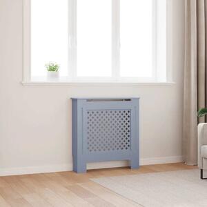 Maska za radijator - Pokrov za radijator sivi MDF 78 cm - Siva 78 x 19 x 81.5 cm 1 Siva