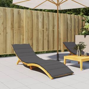 Jastuk za ležaljku antracit 200 x 60 x 3 cm od tkanine Oxford - Antracit 200 x 60 x 3 cm 1 Antracit