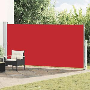 Uvlačiva bočna tenda za terasu 180 x 500 cm crvena - Crvena 180 x 500 cm 1 Crvena