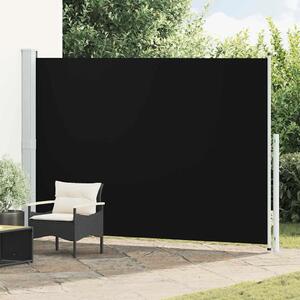 Uvlačiva bočna tenda za terasu 200 x 314 cm crna - Crna 200 x 300 cm 1 Crna