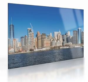 Staklena slika - Manhattan u New Yorku (70x50 cm)