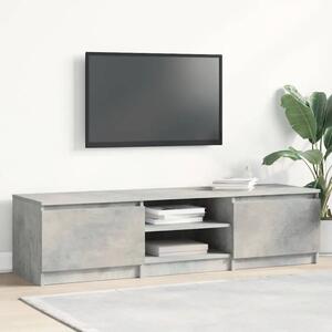 TV ormarić boja betona 140 x 40 x 35 5 cm konstruirano drvo - Beton siva 1 Beton siva