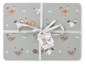 Pluteni podmetač 4 kom 21x29 cm Hen House – Cooksmart ®