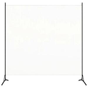 Paravan - Sobna pregrada bijela 175 x 180 cm od tkanine - Bijela 175 x 180 cm 1 1