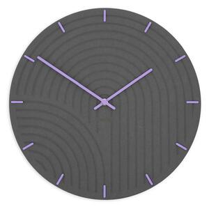 Zidni sat Luxhora Arcadia Black 8 boja kazaljki