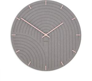Zidni sat Luxhora Arcadia Light Grey 10 boja kazaljki