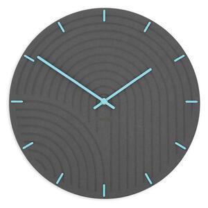 Zidni sat Luxhora Arcadia Black 8 boja kazaljki