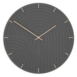 Zidni sat Luxhora Arcadia Black 8 boja kazaljki