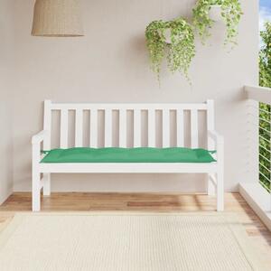 Jastuk za vrtnu klupu zeleni 150 x 50 x 7 cm od tkanine Oxford - Zelena 150 x 50 x 7 cm 1 Zelena