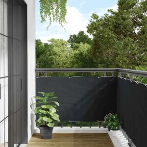 Balkonska Zaštita od Oxford Tkanine u Antracit Boji 75x600 cm - Antracit 75 x 600 cm 1 Antracit