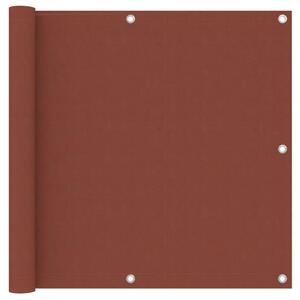 Balkonski zastor terakota 90 x 500 cm od tkanine Oxford - Terakota 90 x 500 cm 1 Terakota