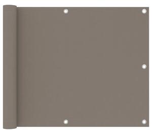 Balkonski zastor smeđe-sivi 75 x 300 cm od tkanine Oxford - Sivo-smeđa 75 x 300 cm 1 Sivo-smeđa