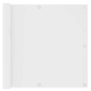 Balkonski zastor bijeli 90 x 400 cm od tkanine Oxford - Bijela 90 x 400 cm 1 Bijela