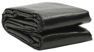 Pravokutni pokrivač za bazen 1000 x 600 cm PE crni - Crna 1000 x 600 cm 110 μm
