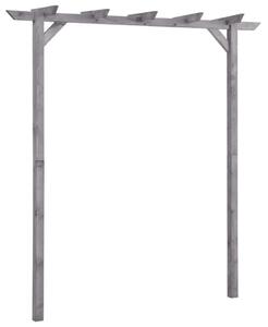 Vrtna pergola siva 200 x 40 x 205 cm od impregnirane borovine - 200 x 40 x 205 cm 1 200 x 40 x 205 cm