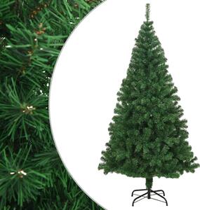 Umjetno božićno drvce s gustim granama zeleno 210 cm PVC - Zelena 1 1210 1