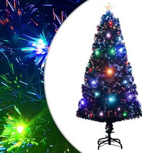Osvijetljeno božićno drvce sa stalkom i LED 120 cm optička vlakna - 120 x 60 cm 1 1 1
