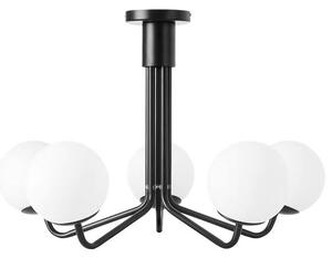 LAMPA WISZĄCA SUFITOWA CZARNA APP1578-5C