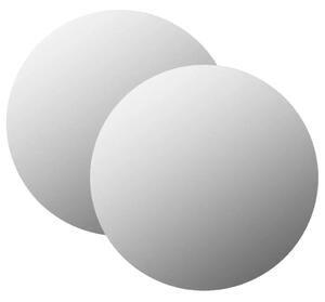 Zidna ogledala 2 kom 70 cm okrugla staklena - Φ 70 cm 2 Φ 70 cm