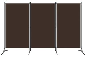 Paravan - Sobna pregrada s 3 panela smeđa 260 x 180 cm - Smeđa 260 x 180 cm 1 1