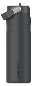 Crna termosica od nehrđajućeg čelika 700 ml IceFlow™ Flip Straw 2.0 Tumbler Black – Stanley