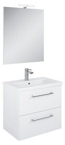 Riva Compact Kupaonski komplet Compact (Ukupna širina kupaonskog namještaja: 61,7 cm, Bijele boje)