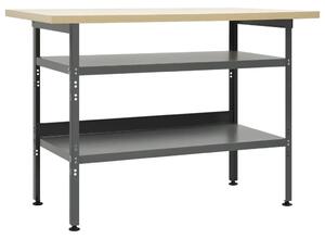 Radni stol sivi 120 x 60 x 85 cm čelični