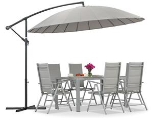 Vrtni suncobran Monza promjera 3m antracit Garden Point