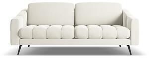 Bijela baršunasti sofa 202 cm Nalu – Makamii