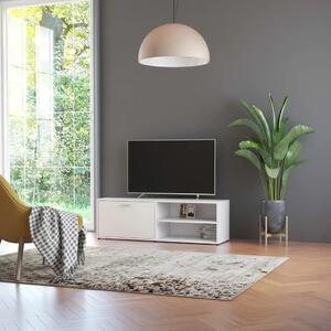 TV ormarić bijeli 120 x 34 x 37 cm od konstruiranog drva - Bijela 1 Bijela